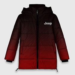 Куртка зимняя женская Jeep спина Z, цвет: 3D-красный