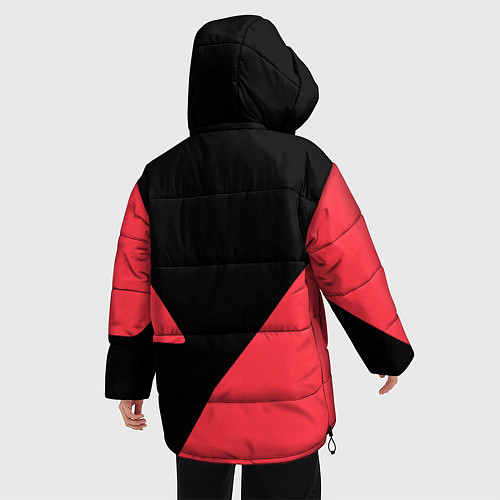Женская зимняя куртка VALORANT / 3D-Красный – фото 4