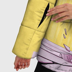 Куртка зимняя женская One Punch Man, цвет: 3D-светло-серый — фото 2