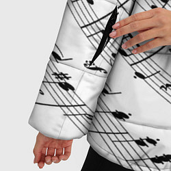 Куртка зимняя женская Melody Текстура, цвет: 3D-черный — фото 2