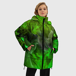 Куртка зимняя женская ЗЕЛЁНЫЙ ОГОНЬ, цвет: 3D-красный — фото 2