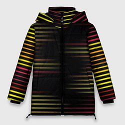 Куртка зимняя женская HORIZONTAL GEOMETRY, цвет: 3D-черный
