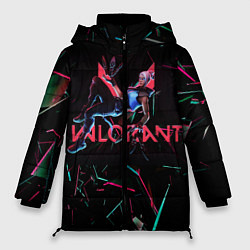 Куртка зимняя женская Jett Valorant, цвет: 3D-черный