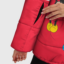 Куртка зимняя женская Диснеевские друзья, цвет: 3D-черный — фото 2
