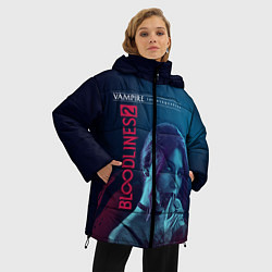 Куртка зимняя женская Bloodlines 2, цвет: 3D-черный — фото 2