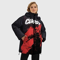 Куртка зимняя женская Ghost, цвет: 3D-черный — фото 2