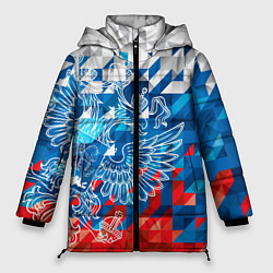 Куртка зимняя женская Россия, цвет: 3D-красный