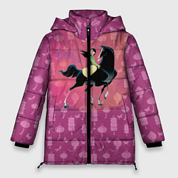 Куртка зимняя женская Мулан, цвет: 3D-черный