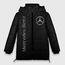Куртка зимняя женская MERCEDES-BENZ, цвет: 3D-светло-серый