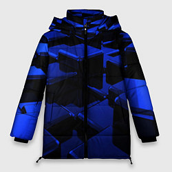 Куртка зимняя женская 3D ABSTRACT, цвет: 3D-черный