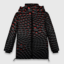 Куртка зимняя женская 3D ABSTRACT, цвет: 3D-черный