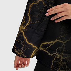 Куртка зимняя женская Gold Midas Fortnite 2, цвет: 3D-черный — фото 2