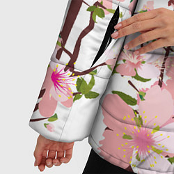 Куртка зимняя женская Сакура Sakura, цвет: 3D-черный — фото 2