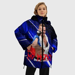 Куртка зимняя женская No mercy Petr Yan, цвет: 3D-красный — фото 2