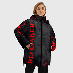 Куртка зимняя женская Helltaker Logo Z, цвет: 3D-черный — фото 2
