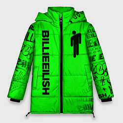 Куртка зимняя женская BILLIE EILISH БИЛЛИ АЙЛИШ, цвет: 3D-черный