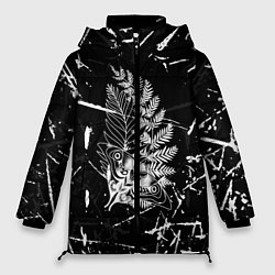 Куртка зимняя женская ЛАСТ ОФ АС ТАТУ ЭЛЛИ, цвет: 3D-черный