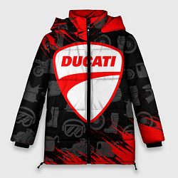 Куртка зимняя женская DUCATI 2, цвет: 3D-черный