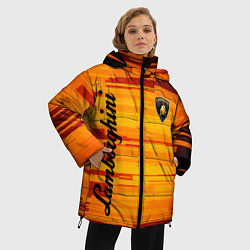 Куртка зимняя женская LAMBORGHINI, цвет: 3D-красный — фото 2