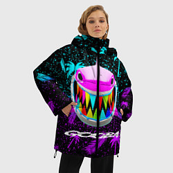 Куртка зимняя женская 6ix9ine, цвет: 3D-черный — фото 2