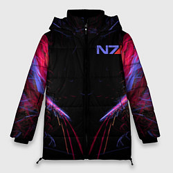 Куртка зимняя женская N7 Neon Style, цвет: 3D-черный