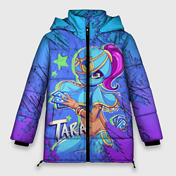 Куртка зимняя женская BRAWL STARS TARA, цвет: 3D-светло-серый