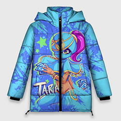 Куртка зимняя женская BRAWL STARS TARA, цвет: 3D-черный
