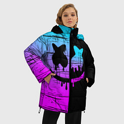 Куртка зимняя женская FORTNITE MARSHMELLO, цвет: 3D-красный — фото 2