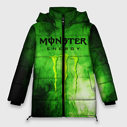 Куртка зимняя женская MONSTER ENERGY, цвет: 3D-черный