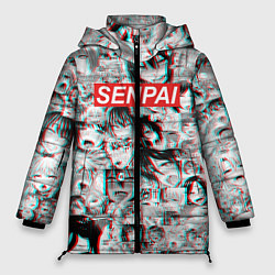 Куртка зимняя женская SENPAIСЕНПАИ, цвет: 3D-красный