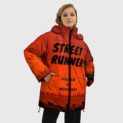 Куртка зимняя женская Street runner, цвет: 3D-красный — фото 2