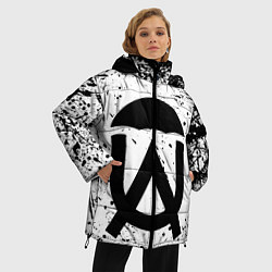 Куртка зимняя женская The umbrella academy Z, цвет: 3D-светло-серый — фото 2