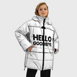 Куртка зимняя женская Академия Амбрелла, цвет: 3D-черный — фото 2