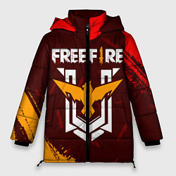 Куртка зимняя женская FREE FIRE ФРИ ФАЕР, цвет: 3D-черный