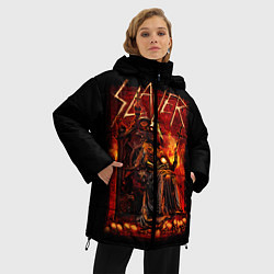 Куртка зимняя женская Slayer, цвет: 3D-светло-серый — фото 2