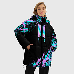 Куртка зимняя женская BTS, цвет: 3D-черный — фото 2