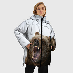 Куртка зимняя женская Bear, цвет: 3D-черный — фото 2