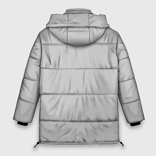 Женская зимняя куртка Синдзи Икари / 3D-Светло-серый – фото 2