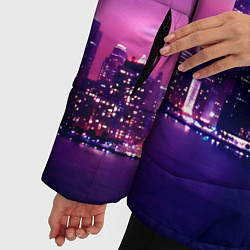 Куртка зимняя женская Detroit Become Human S, цвет: 3D-черный — фото 2