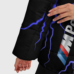 Куртка зимняя женская BMW, цвет: 3D-черный — фото 2