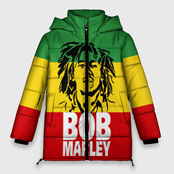 Куртка зимняя женская Bob Marley, цвет: 3D-светло-серый