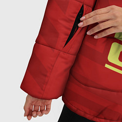 Куртка зимняя женская Электрическое сопротивление, цвет: 3D-черный — фото 2