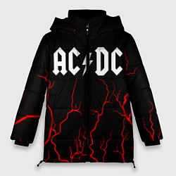 Куртка зимняя женская AC DС, цвет: 3D-черный