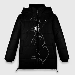 Куртка зимняя женская Кирито, цвет: 3D-черный