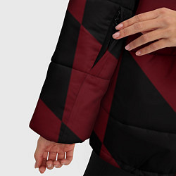 Куртка зимняя женская ФК Бавария Мюнхен, цвет: 3D-красный — фото 2
