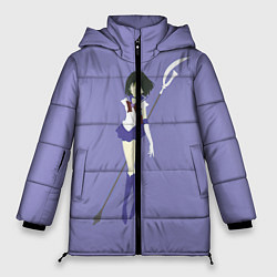 Куртка зимняя женская Сейлор Сатурн, цвет: 3D-черный