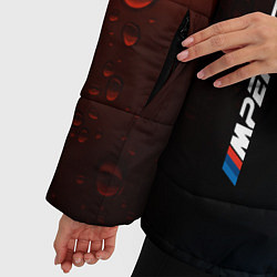 Куртка зимняя женская BMW БМВ, цвет: 3D-черный — фото 2