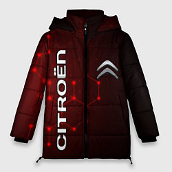 Куртка зимняя женская CITROEN, цвет: 3D-черный