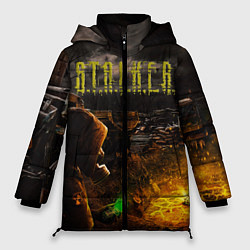 Куртка зимняя женская Stalker 2, цвет: 3D-черный