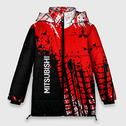 Куртка зимняя женская Mitsubishi, цвет: 3D-черный